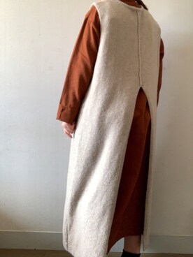 「reca（レカ）のアイテム（ワンピース/ドレス）」を使った、にっかさん（レディース・159cm）の冬コーディネート