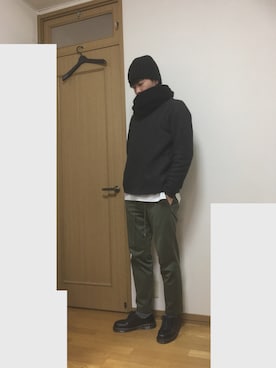 「Lui's（ルイス）のアイテム（アクセサリー）」を使った、vuf.)64vbgggfさん（メンズ・174cm）の冬コーディネート