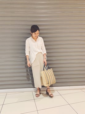 こなつさん（レディース・160cm）の春コーディネート