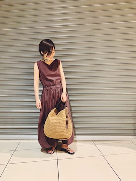 こなつさん(レディース・160cm)の夏コーディネート