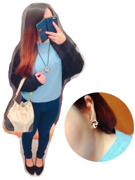 __abaさん（レディース・151cm）の冬コーディネート