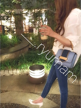「chou chou de maman（シュシュドママン）のアイテム」を使った、___.ryumamさん（レディース・159cm）の夏コーディネート