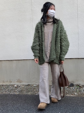 「ニットアップ」｜「アイテム（その他シューズ）」を使った、miki☺︎さん（レディース・163cm）の秋コーディネート