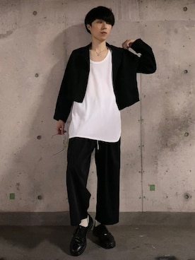 「179/WG（イチナナキュウダブルジー）のアイテム（ジャケット/アウター）」を使った、ユベルさん（メンズ・171cm）の夏コーディネート