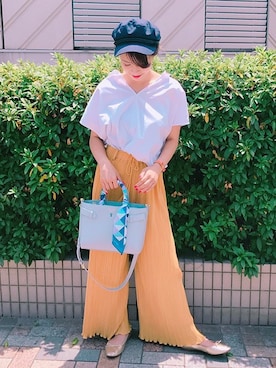 SamanthaThavasaDeluxeShopStaffさん（レディース・160cm）の夏コーディネート