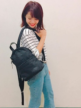 「スヌーピー」｜SamanthaThavasaDeluxeShopStaffさん（レディース・160cm）の秋コーディネート