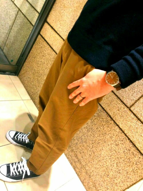 ホンディ Skagen Vioro Beauty Youth United Arrowsのニット セーターを使ったコーディネート Wear