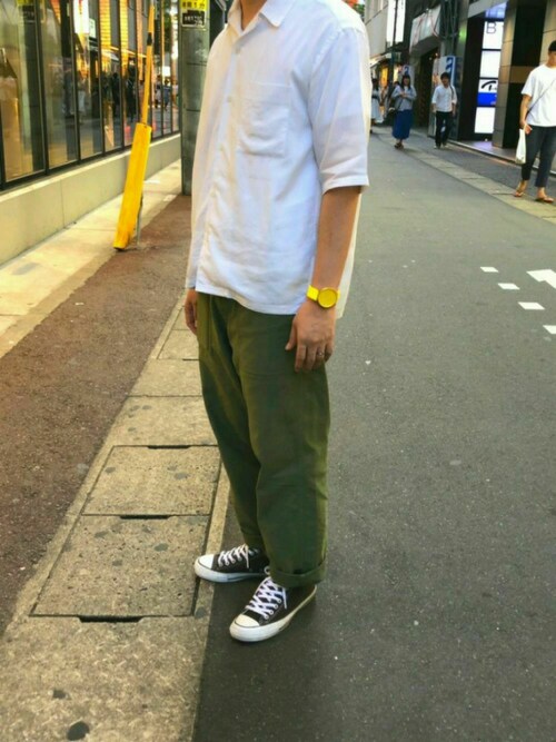 ホンディ Skagen Vioro Converseのスニーカーを使ったコーディネート Wear