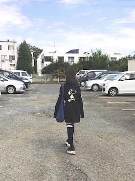 「アイテム（バッグ）」を使った、ninoさん（キッズ・147cm・10代）の秋コーディネート