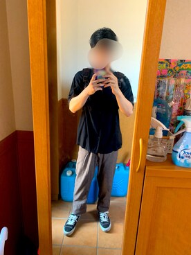 「コロナに負けない」｜「アイテム（ジャケット/アウター）」を使った、よーさん（メンズ・171cm）の夏コーディネート
