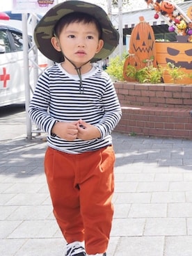 rin10**さん（キッズ・100cm）の秋コーディネート