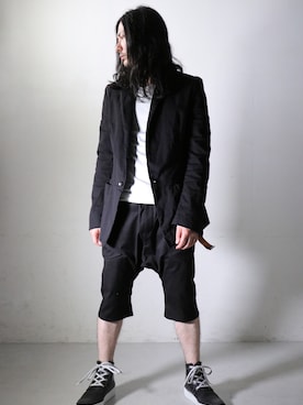「THEE OLD CIRCUS 」｜KONNOさん（メンズ・165cm）の夏コーディネート