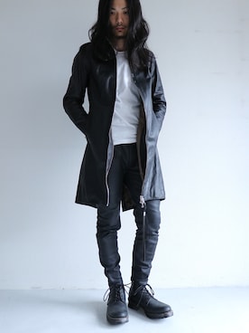 「mode」｜「アイテム（その他アウター）」を使った、KONNOさん（メンズ・165cm）の夏コーディネート