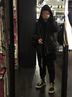 「MARCELO BURLON（マルセロ・バーロン）のアイテム（その他）」を使った、w250mさん（メンズ・167cm）の春コーディネート