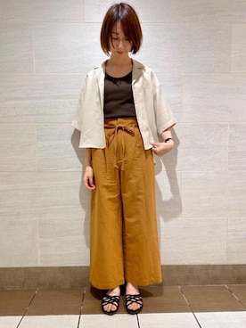 嶋村さんのコーディネート