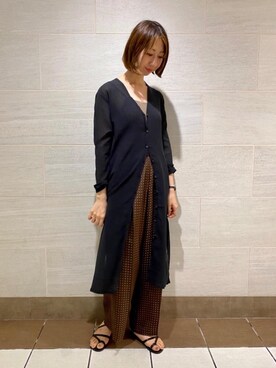 嶋村さんのコーディネート