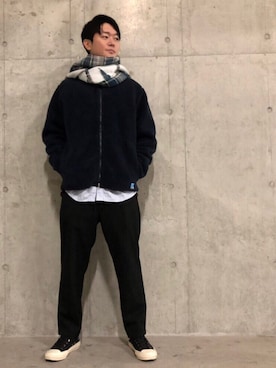 「キムジョーンズ」｜Yu-sukaさん（メンズ・175cm）の冬コーディネート