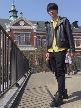 Yu-sukaさん（メンズ・175cm）の春コーディネート