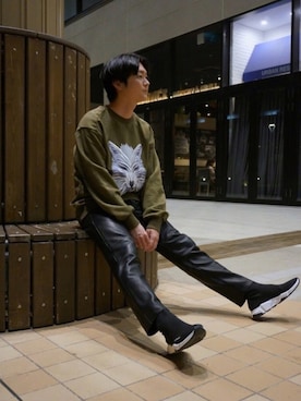 「スピードトレーナー」｜Yu-sukaさん（メンズ・175cm）の秋コーディネート
