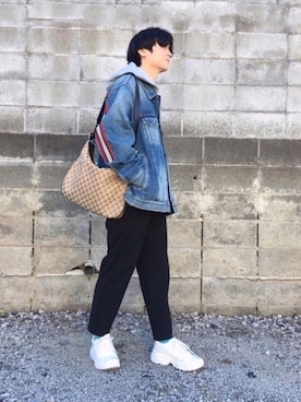 Yu-sukaさん（メンズ・175cm）の冬コーディネート