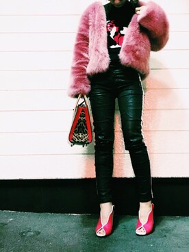 ritononさん（レディース・156cm）の冬コーディネート