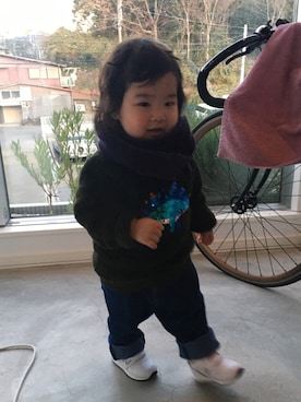 「1歳児」｜eitonさん（メンズ・175cm）の秋コーディネート