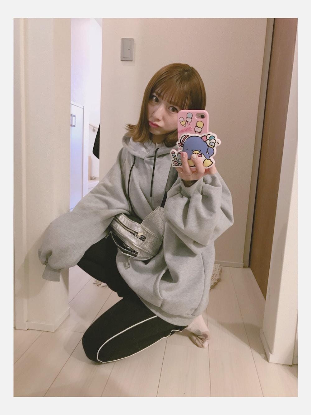 辻希美｜GRLのパーカーを使ったコーディネート - WEAR