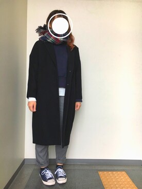 Tシャツ カットソーを使った 白インナー のレディース人気ファッションコーディネート Wear