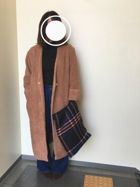 「CIAOPANIC TYPY（チャオパニックティピー）のアイテム（その他アウター）」を使った、akane.さん（レディース・165cm）の冬コーディネート