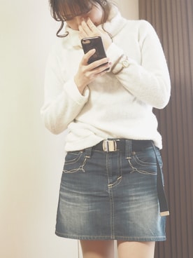 りりさん（レディース・160cm）の冬コーディネート