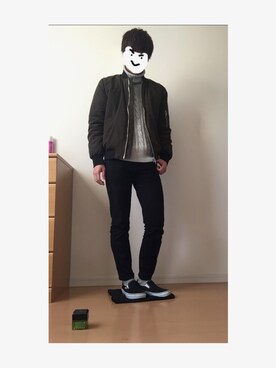 HiKKuNさん(メンズ・175cm)の冬コーディネート