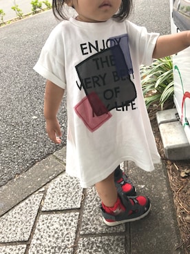 りっちゃんさん（キッズ・80cm）の秋コーディネート