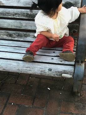 「オシャレパッソ」｜りっちゃんさん（キッズ・80cm）の秋コーディネート