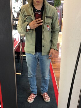 「Maxi（マキシ）のアイテム」を使った、RIZEさん（メンズ・165cm）の夏コーディネート