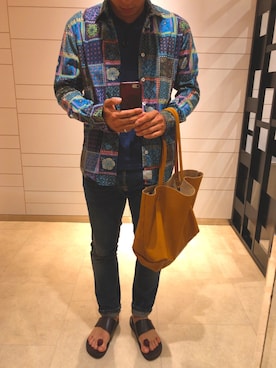 「J!NS（ジンズ）のアイテム」を使った、RIZEさん（メンズ・165cm）の秋コーディネート