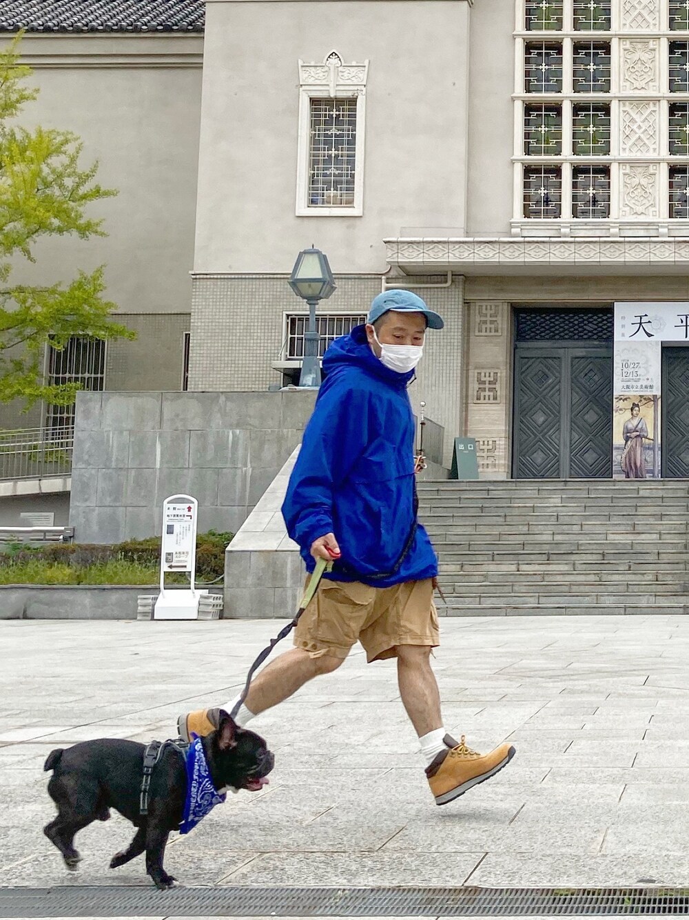 「プチプラ、プチプラコーデ、ユニクロ、GAP、UNIQLO」｜「UNIQLOのアイテム（キャップ、ブルー系）」を使った、利夫パパさん（メンズ・165cm）の秋コーディネートの1枚目の写真