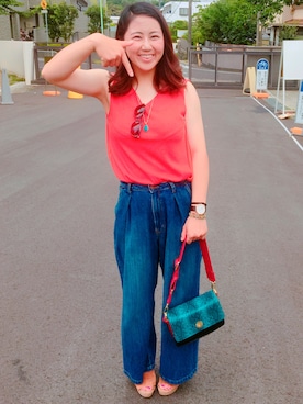 tomokaさん（レディース・168cm）の夏コーディネート