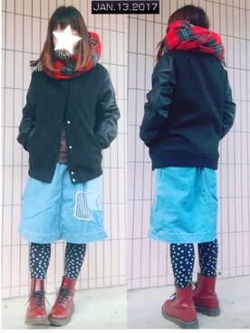 まっきぃ〜さん（レディース・157cm）の冬コーディネート