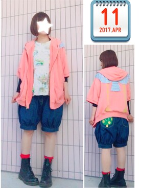 まっきぃ〜さん(レディース・157cm)の春コーディネート