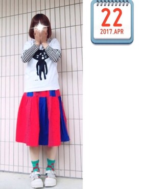 まっきぃ〜さん（レディース・157cm）の春コーディネート