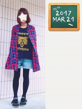 まっきぃ〜さん(レディース・157cm)の春コーディネート