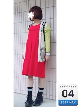 まっきぃ〜さん（レディース・157cm）の春コーディネート