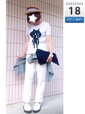 まっきぃ〜さん（レディース・157cm）の春コーディネート