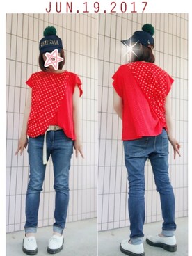 まっきぃ〜さん（レディース・157cm）の夏コーディネート