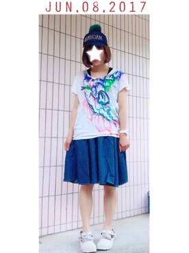 まっきぃ〜さん（レディース・157cm）の夏コーディネート