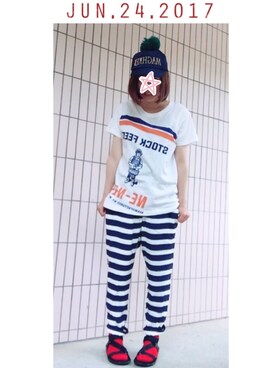 まっきぃ〜さん（レディース・157cm）の夏コーディネート