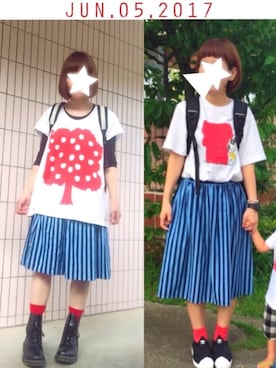 まっきぃ〜さん(レディース・157cm)の夏コーディネート