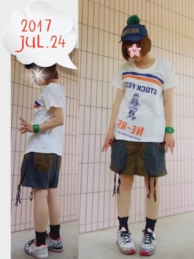 まっきぃ〜さん（レディース・157cm）の夏コーディネート