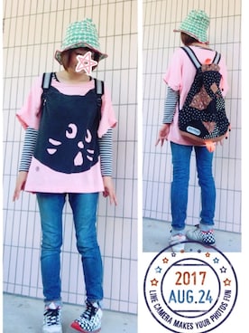 まっきぃ〜さん（レディース・157cm）の夏コーディネート