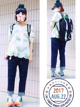 まっきぃ〜さん（レディース・157cm）の夏コーディネート